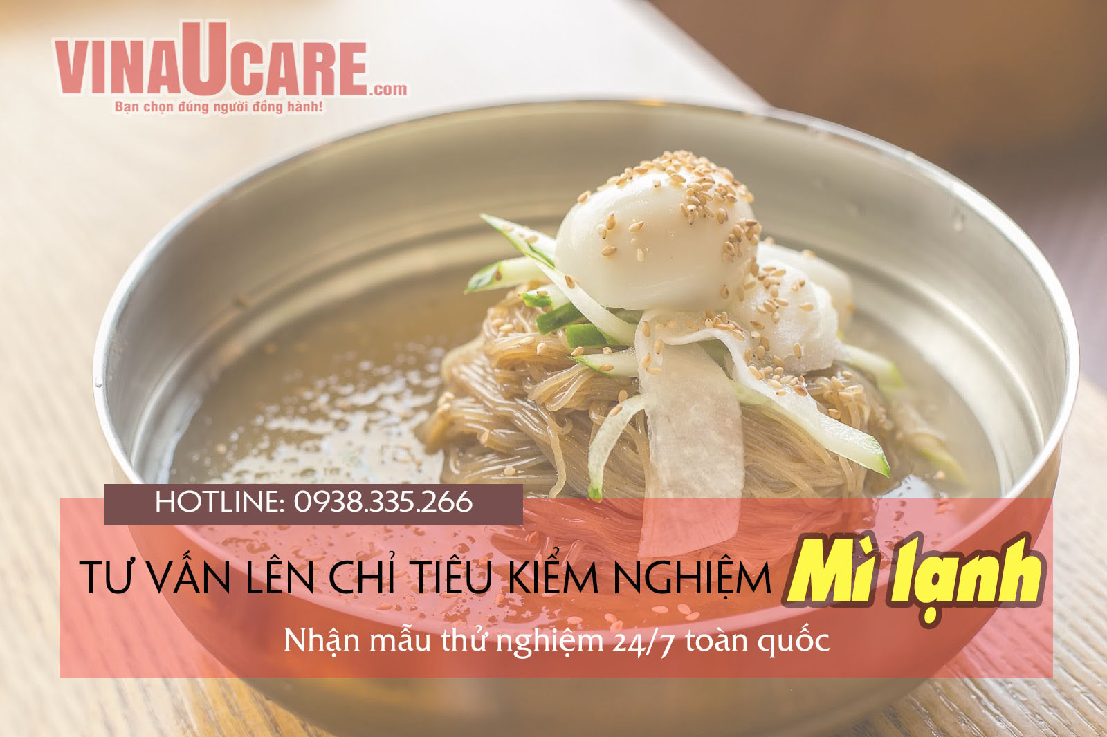 Tư vấn lên chỉ tiêu kiểm nghiệm mì lạnh