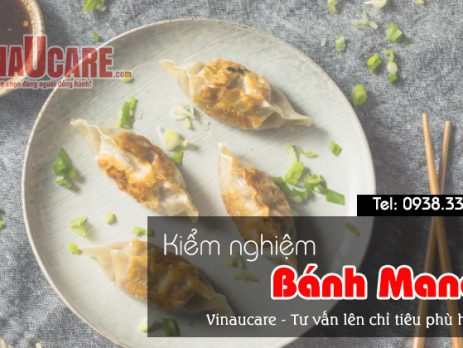 Kiểm nghiệm bánh mandu nhanh chóng