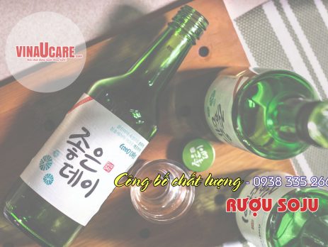 Công bố chất lượng rượu soju