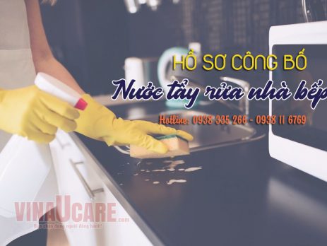 Hồ sơ công bố nước tẩy rửa nhà bếp