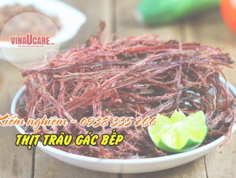 KIểm nghiệm Thịt trâu Gác Bếp