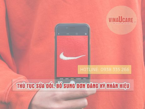 Thủ tục sửa đổi bổ sung đơn đăng ký bảo hộ nhãn hiệu