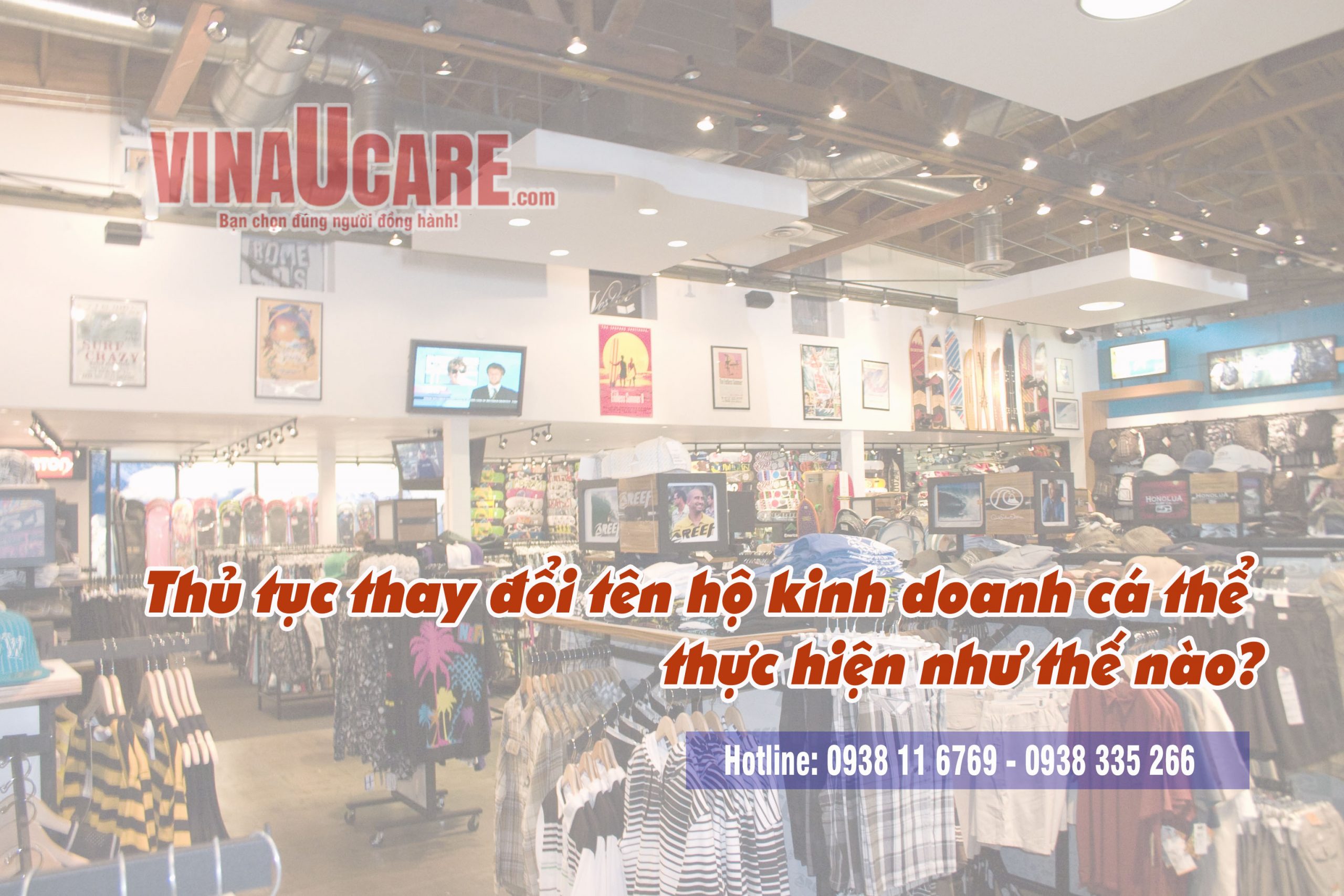 Thủ tục thay đổi tên hộ kinh doanh thực hiện như thế nào