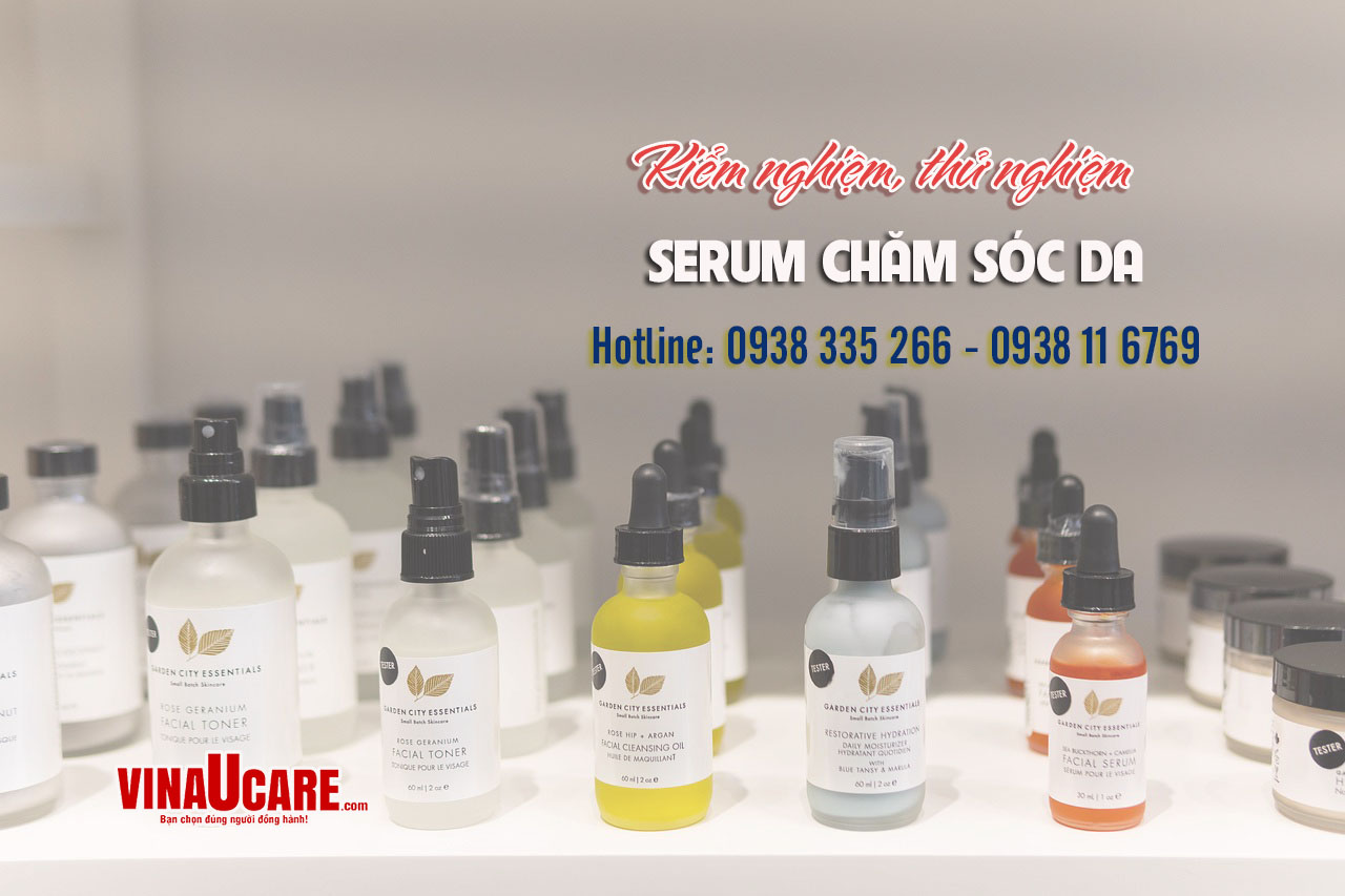 Kiểm nghiệm thử nghiệm serum chăm sóc da