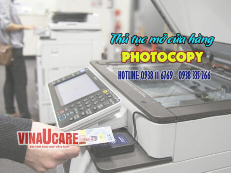Thủ tục mở cửa hàng photocopy