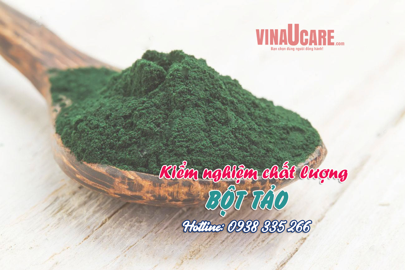 Kiểm nghiệm chất lượng bột tảo