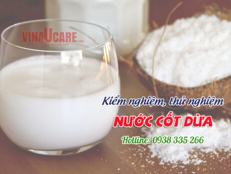 Kiểm nghiệm thử nghiệm nước cốt dừa