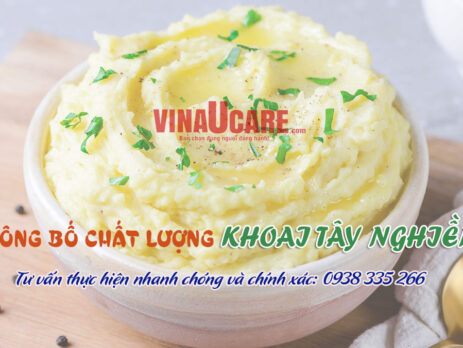 Công bố chất lượng khoai tây nghiền