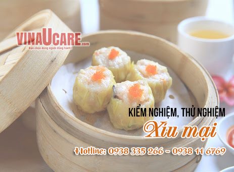 Kiểm nghiệm chất lượng xíu mại