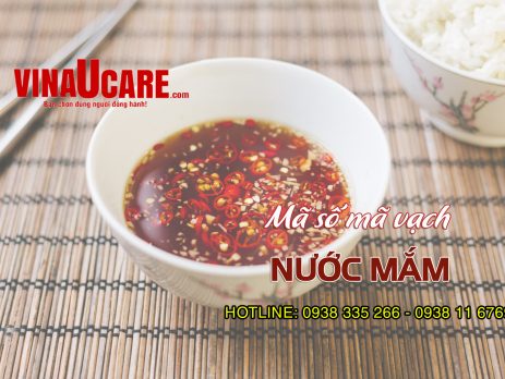 Mã số mã vạch nước mắm