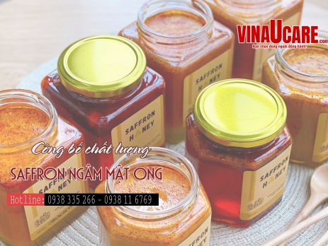 Công bố chất lượng saffron ngâm mật ong