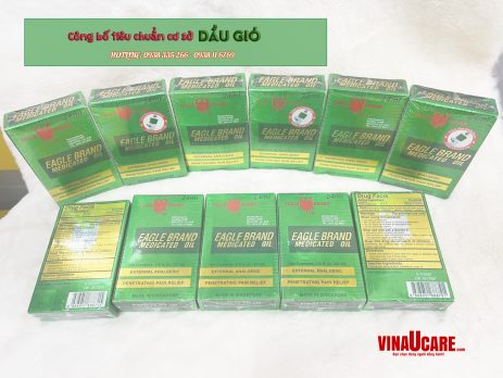 Công bố tiêu chuẩn cơ sở dầu gió