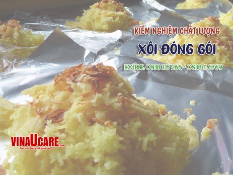 Kiểm nghiệm chất lượng Xôi đóng gói
