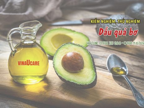 Kiểm nghiệm dầu quả bơ