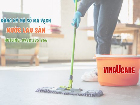 Tư vấn đăng ký mã số mã vạch sản phẩm nước lau sàn