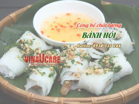 Công bố chất lượng bánh hỏi