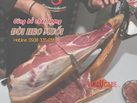 Công bố đùi heo muối