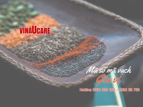 Mã số mã vạch gia vị