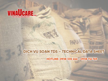 Dịch vụ soạn TDS – Technical data sheet