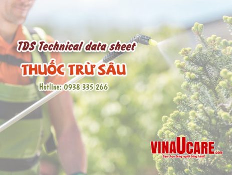Dịch vụ soạn TDS Technical data sheet thuốc trừ sâu