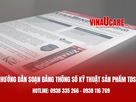 Hướng dẫn soạn Bảng thông số kỹ thuật sản phẩm TDS