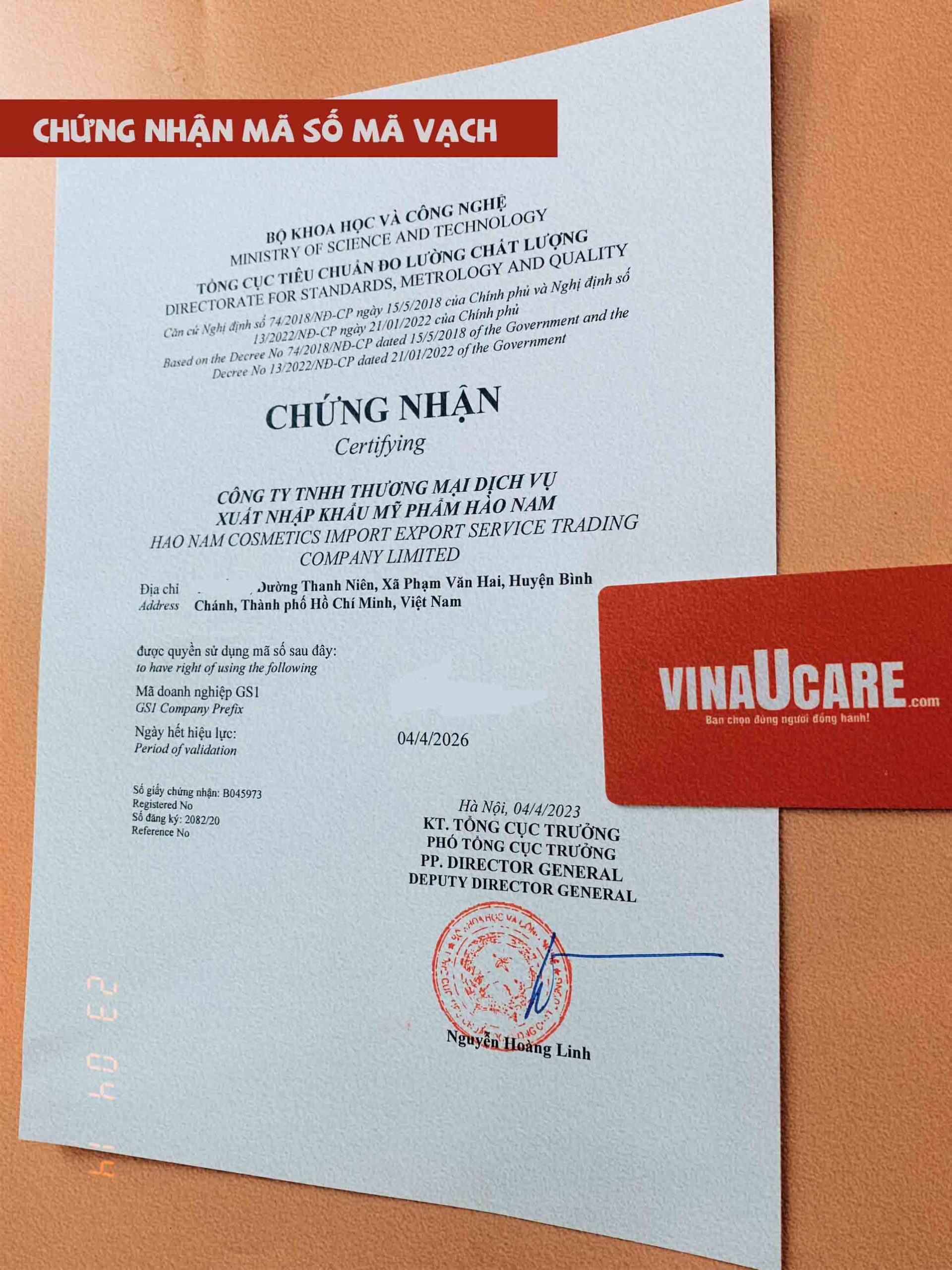 Đăng ký mã số mã vạch sản phẩm len chỉ nhanh chóng