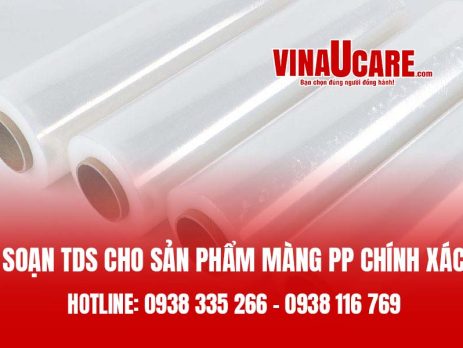 Hướng dẫn soạn TDS cho sản phẩm màng PP chính xác