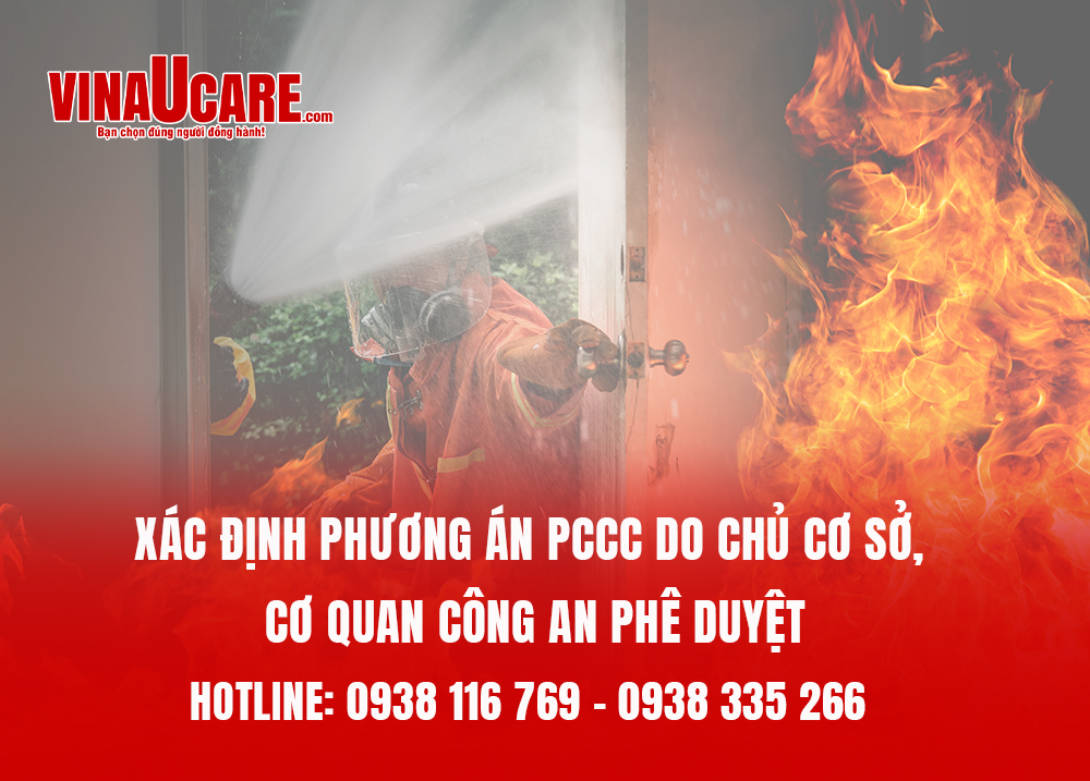 Xác định Phương án PCCC do chủ cơ sở, cơ quan công an phê duyệt