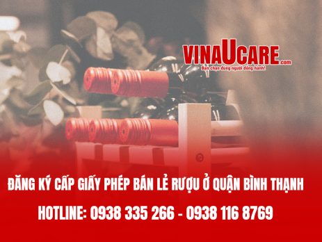 Đăng ký cấp giấy phép bán lẻ rượu ở quận Bình Thạnh