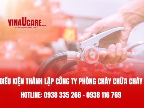 Điều kiện thành lập công ty Phòng cháy chữa cháy