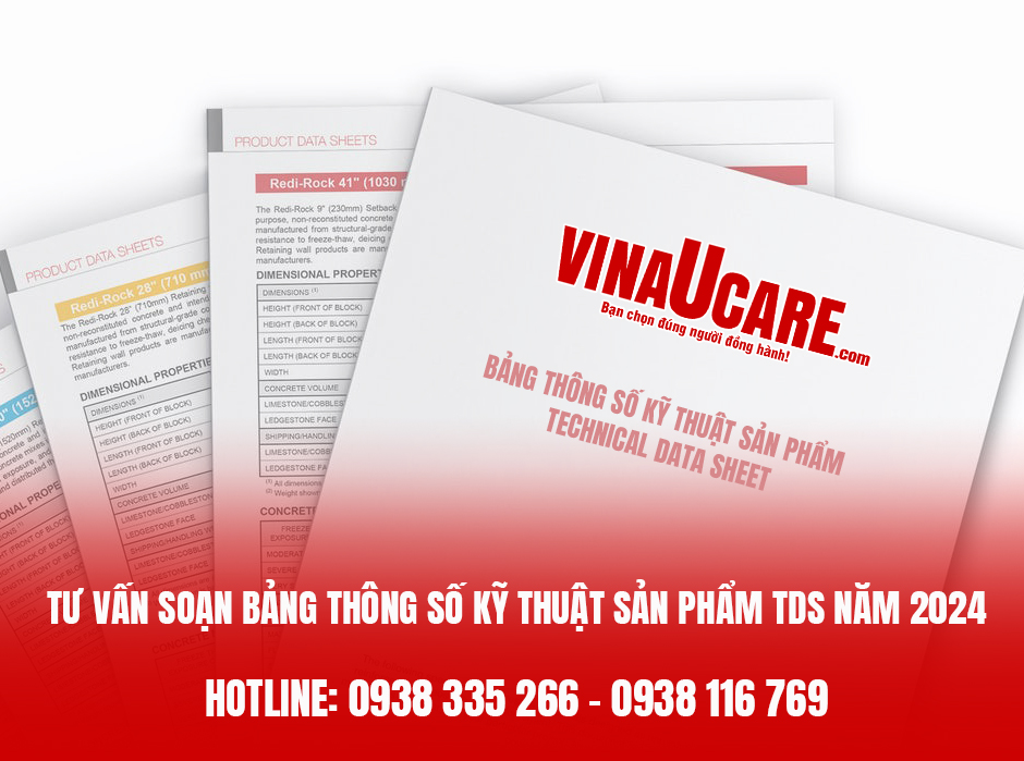 Bảng thông số kỹ thuật sản phẩm TDS