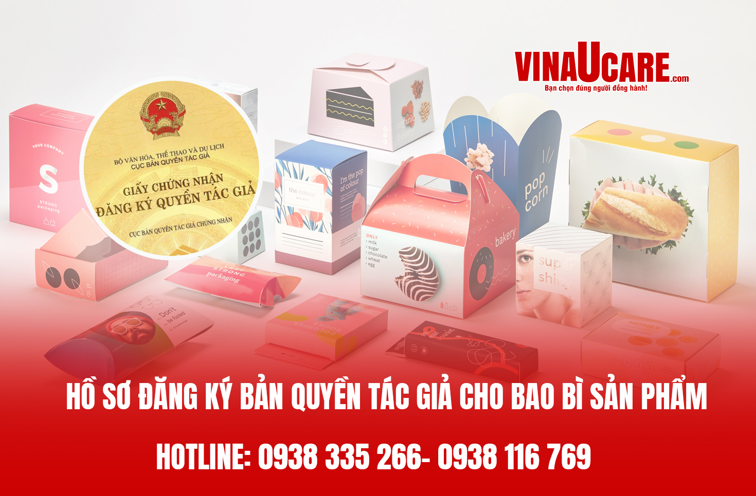 Hồ sơ đăng ký bản quyền tác giả cho bao bì sản phẩm