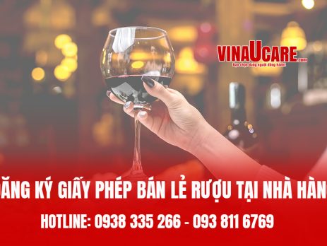 Dịch vụ đăng kí giấy phép bán lẻ rượu tại nhà hàng