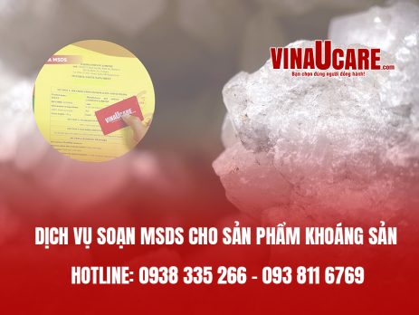 Dịch vụ soạn MSDS cho sản phẩm khoáng sản