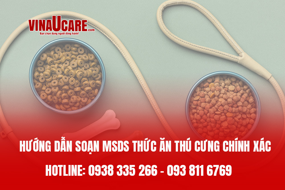 Hướng dẫn soạn MSDS thức ăn thú cưng chính xác
