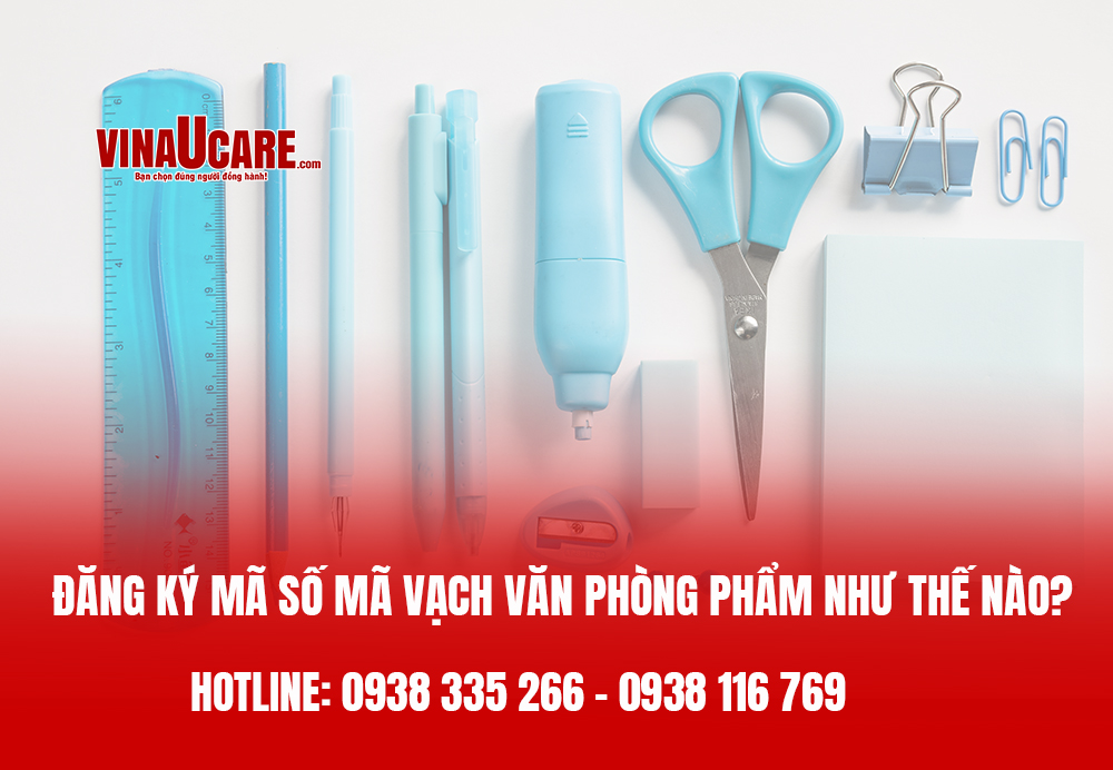 Đăng ký mã số mã vạch sản phẩm văn phòng phẩm như thế nào