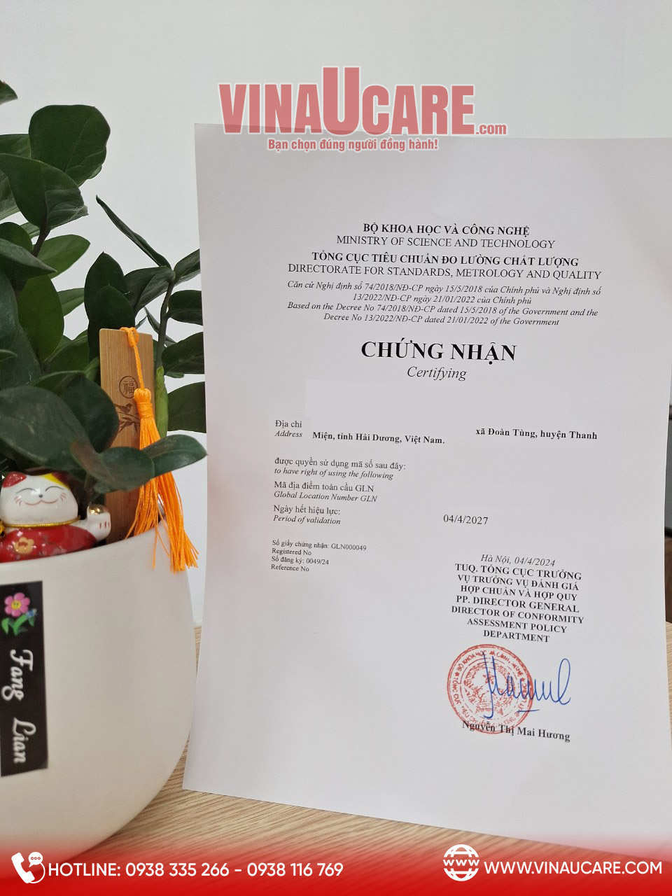 Đăng ký mã số mã vạch cho sản phẩm saffron ngâm mật ong