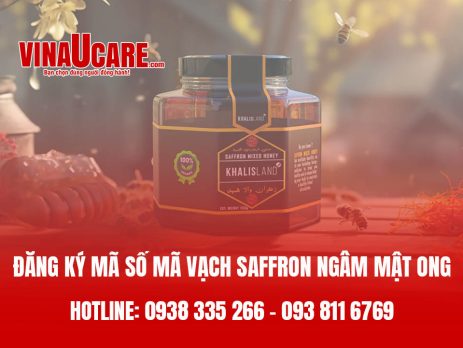 Đăng ký mã số mã vạch cho sản phẩm saffron ngâm mật ong