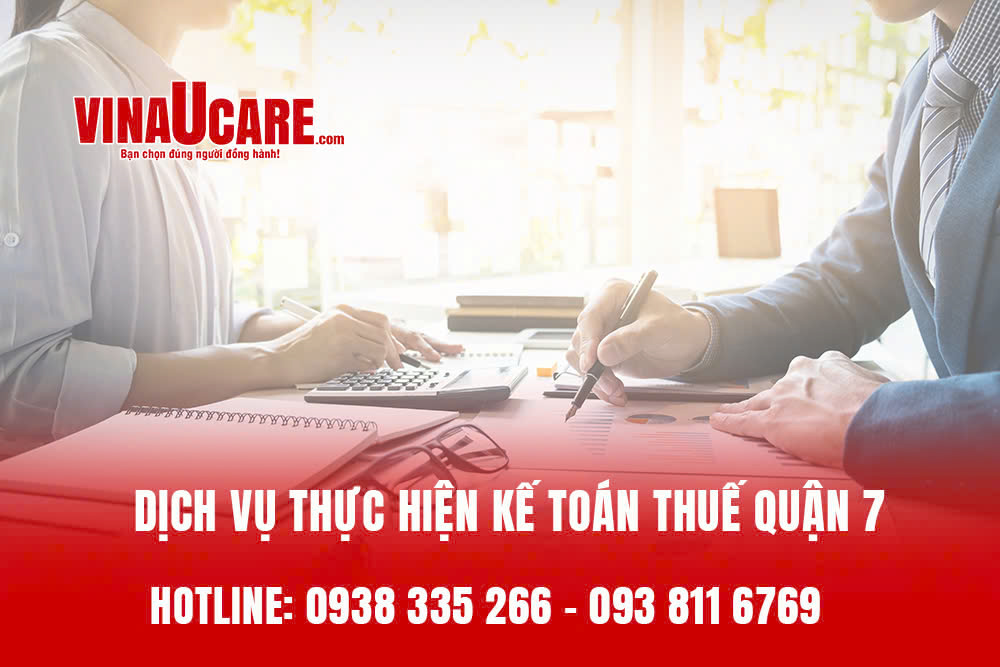Dịch vụ thực hiện kế toán thuế quận 7