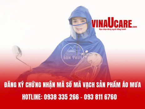 Hướng dẫn đăng kí chứng nhận mã số mã vạch áo mưa
