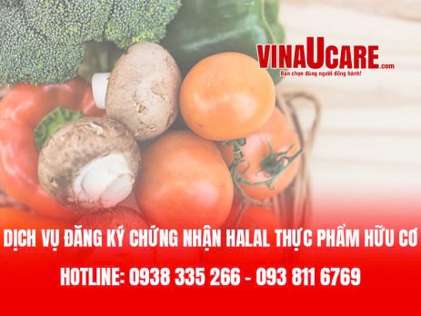 Dịch vụ đăng kí chứng nhận HALAL thực phẩm hữu cơ