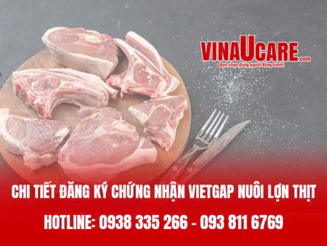 Chi tiết đăng kí chứng nhận VietGAP nuôi lợn thịt