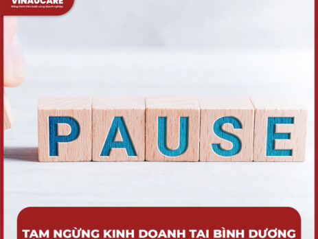 Hướng dẫn tạm ngừng kinh doanh tại Bình Dương