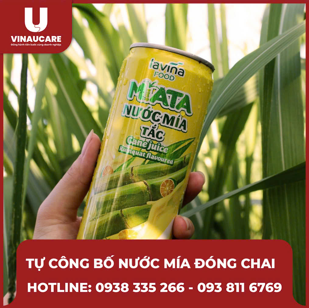 Tự công bố nước mía đóng chai nhanh chóng