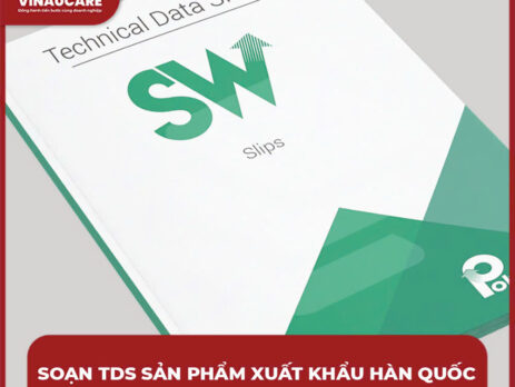 soạn TDS sản phẩm xuất khẩu Hàn Quốc