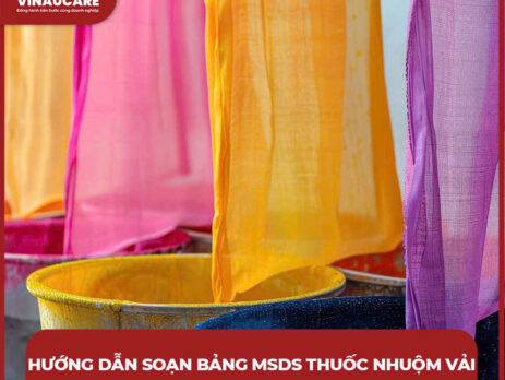 Hướng dẫn soạn bảng MSDS thuốc nhuộm vải