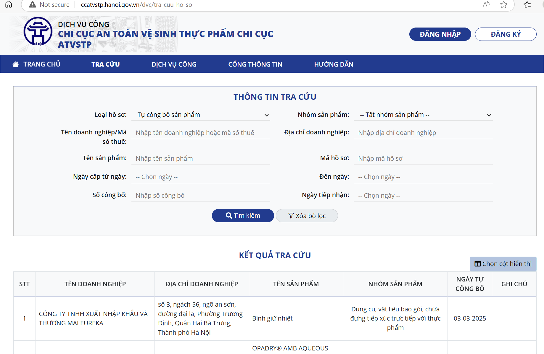 Tư Vấn Tự Công Bố Sản Phẩm Nhân Bí Xanh Tại Hà Nội