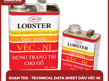 Dịch vụ soạn TDS - Technical data sheet dầu véc ni