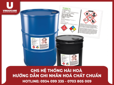 GHS Hệ thống hài hòa - Hướng dẫn ghi nhãn hóa chất chuẩn tiếng anh và tiếng việt