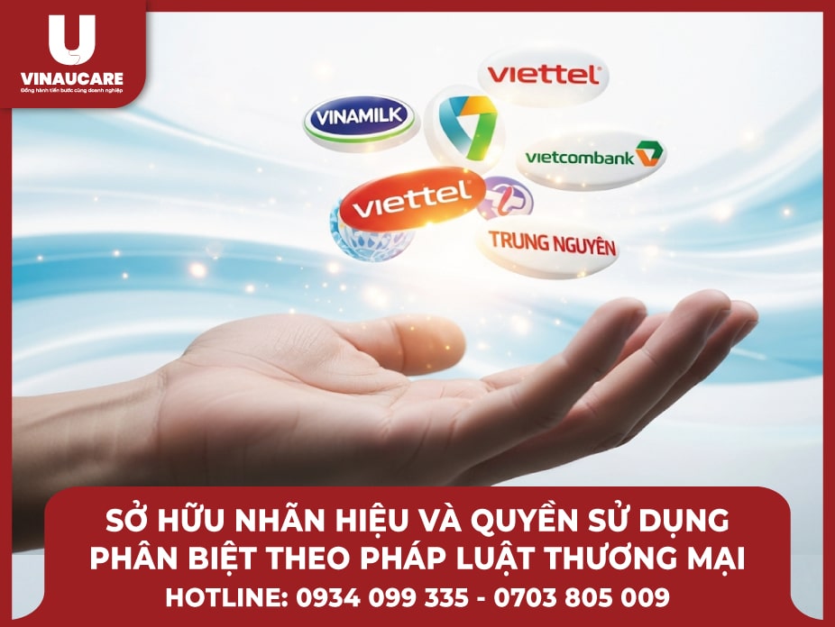 Sở hữu nhãn hiệu và quyền sử dụng: Phân biệt theo pháp luật thương mại